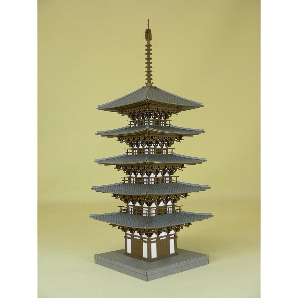 Sankei 1/150 Nostalgic Diorama Series Five-storied Pagoda MP03-11
