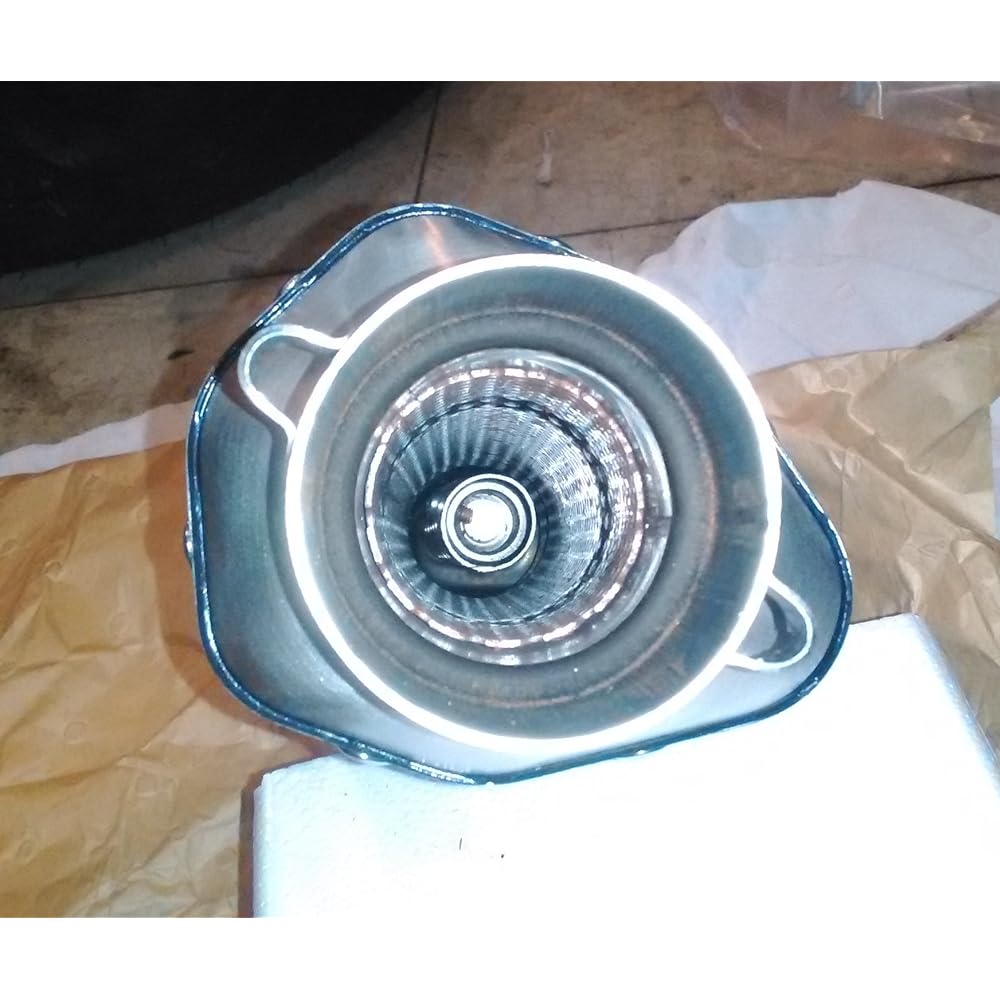 Short carbon fake silencer/left and right use/volume adjustment function/stainless steel silencer