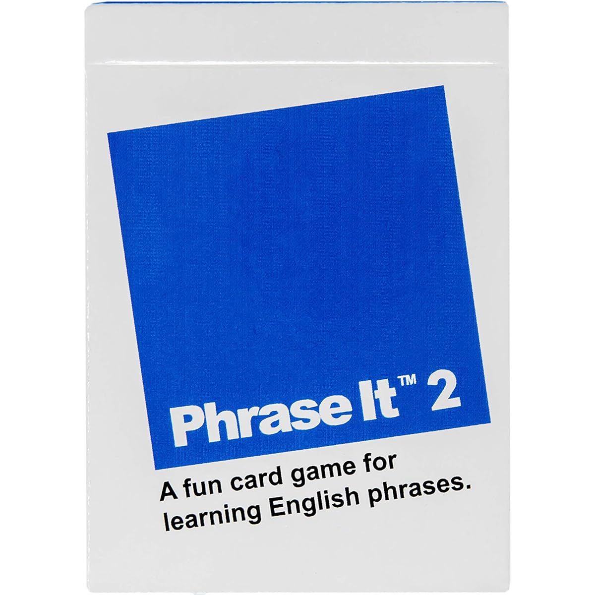 Phrase It 2 English Learning Card Game with Phrasal Verbs and Nouns - Educational Flashcards