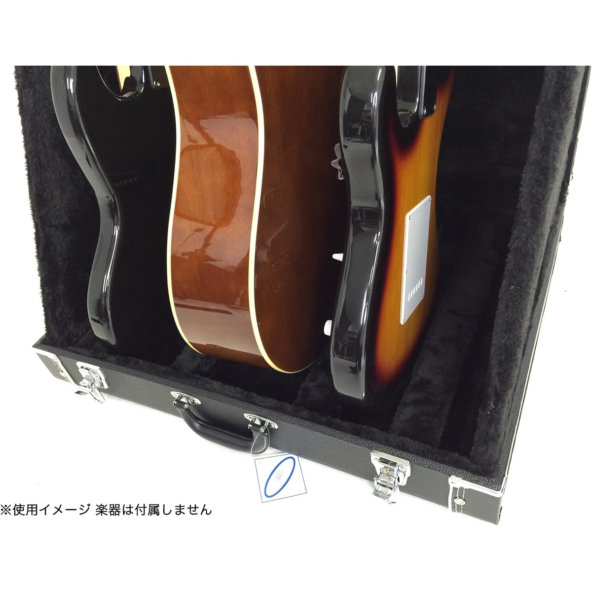 KC Guitar Stand 6 Stand Case GSC150/6 (for electric guitar, bass, acoustic guitar, classical)