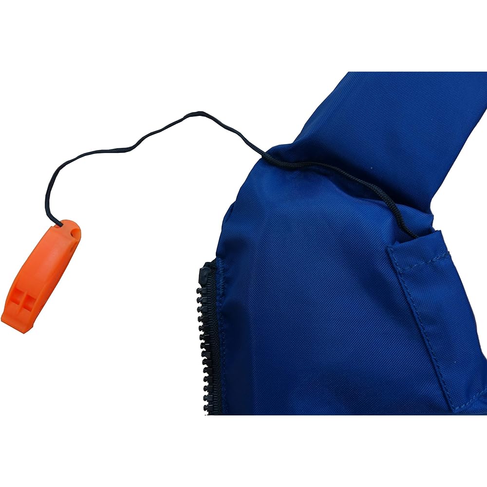 CAPTAIN STAG Life Jacket Life Jacket Ministry of Land, Infrastructure, Transport and Tourism Type Approved Cherry Blossom Mark Type D Navy x White HULA