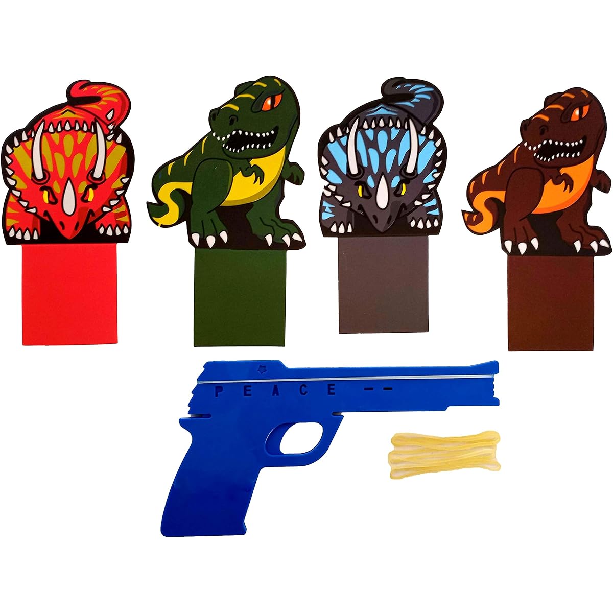Rubber Band "Dinosaur" Target Practice