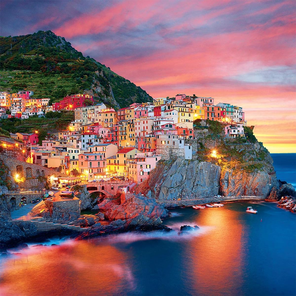 Buffalo Games Jigsaw Puzzle Amalfi Coast 300 Large Pieces
