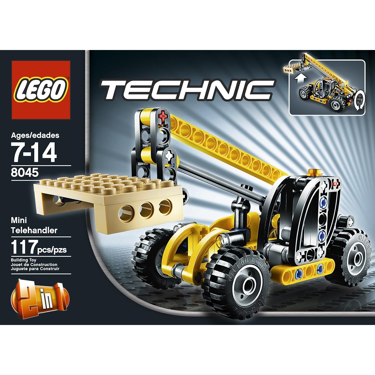 LEGO TECHNIC Telehandler 8045