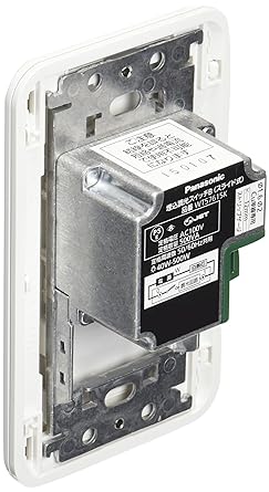Panasonic Cosmo Wide Recessed Dimmer Switch B Single Cut WTP57615WKP [Genuine Package Product]