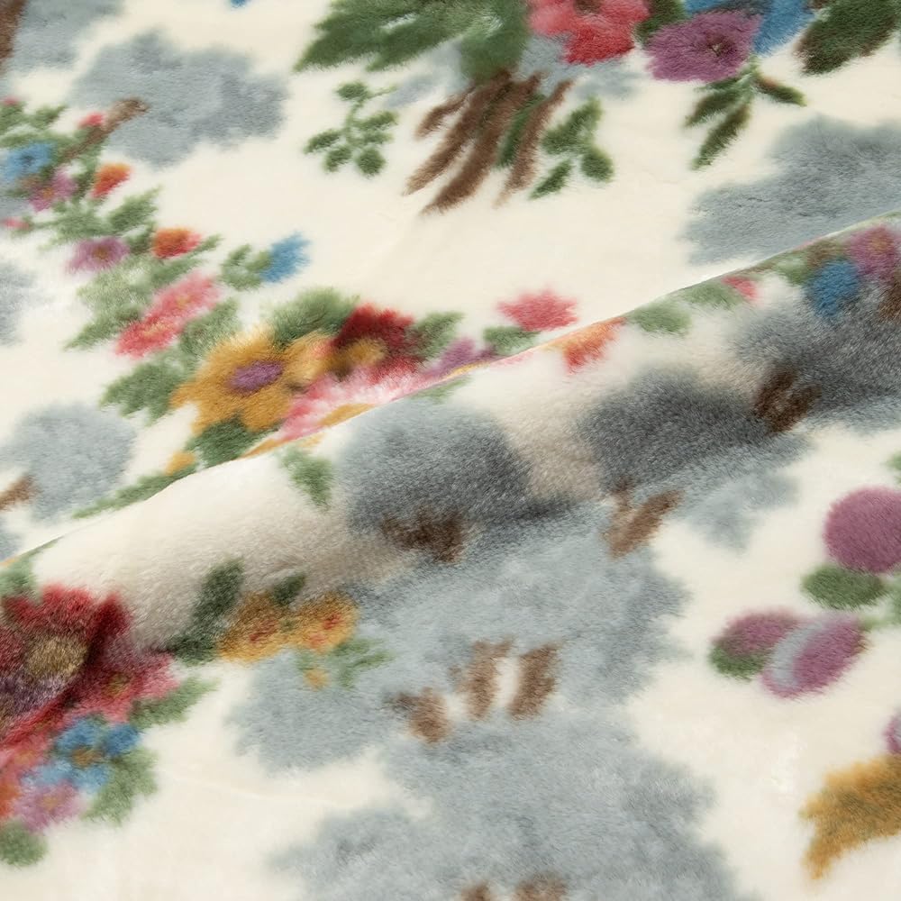 nishikawa [Nishikawa] Acrylic Meyer Blanket (Fuzz Part) Single Washable Sanderson Made in Japan Thick Warm Pink FQ06150000P