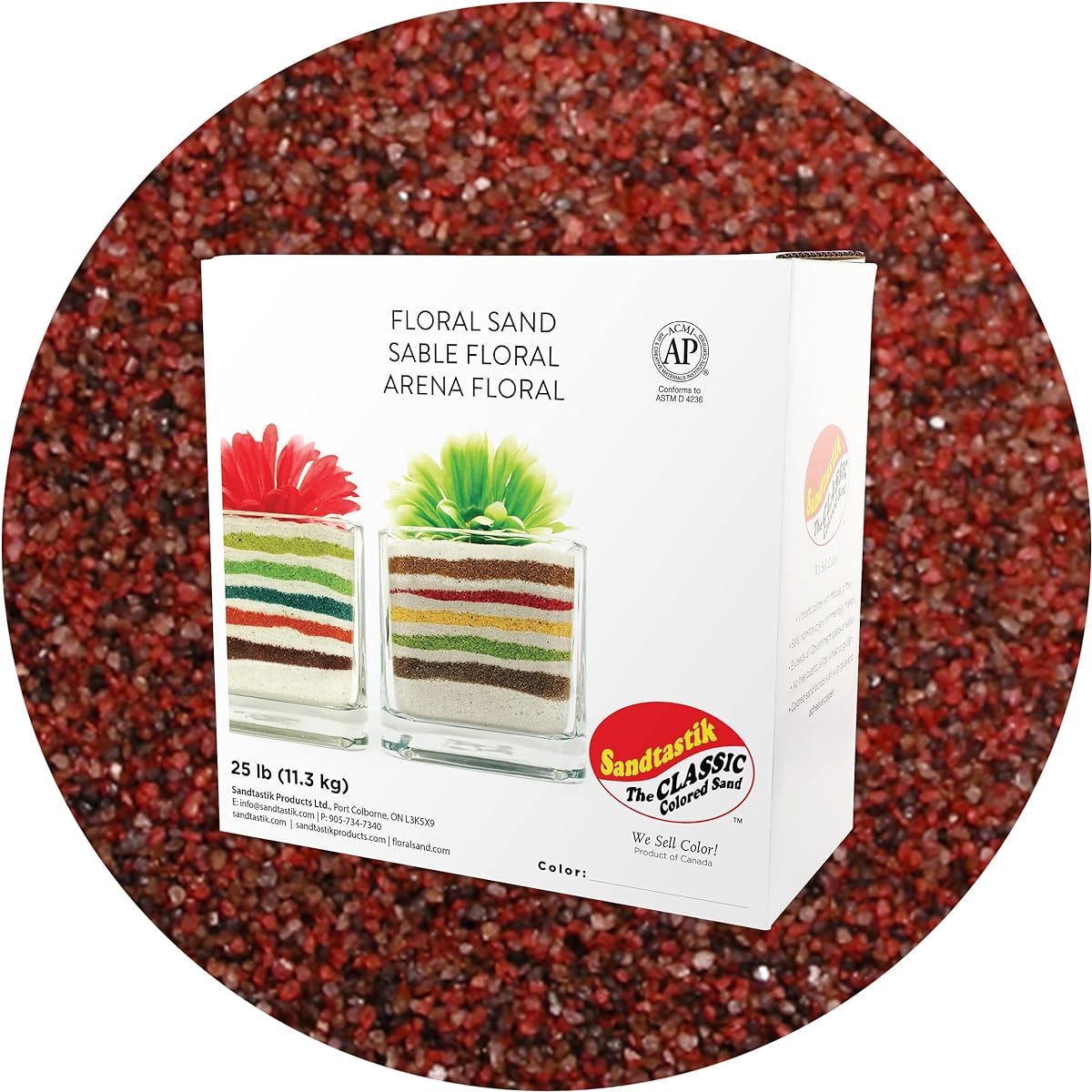 Sandtastik Floral Colored Play Sand – £25.