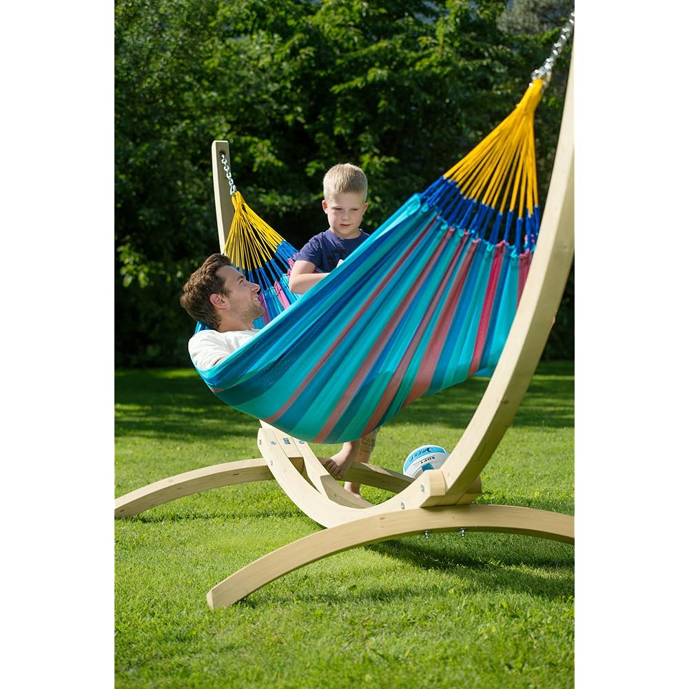 LA SIESTA Single Hammock SONRISA prune