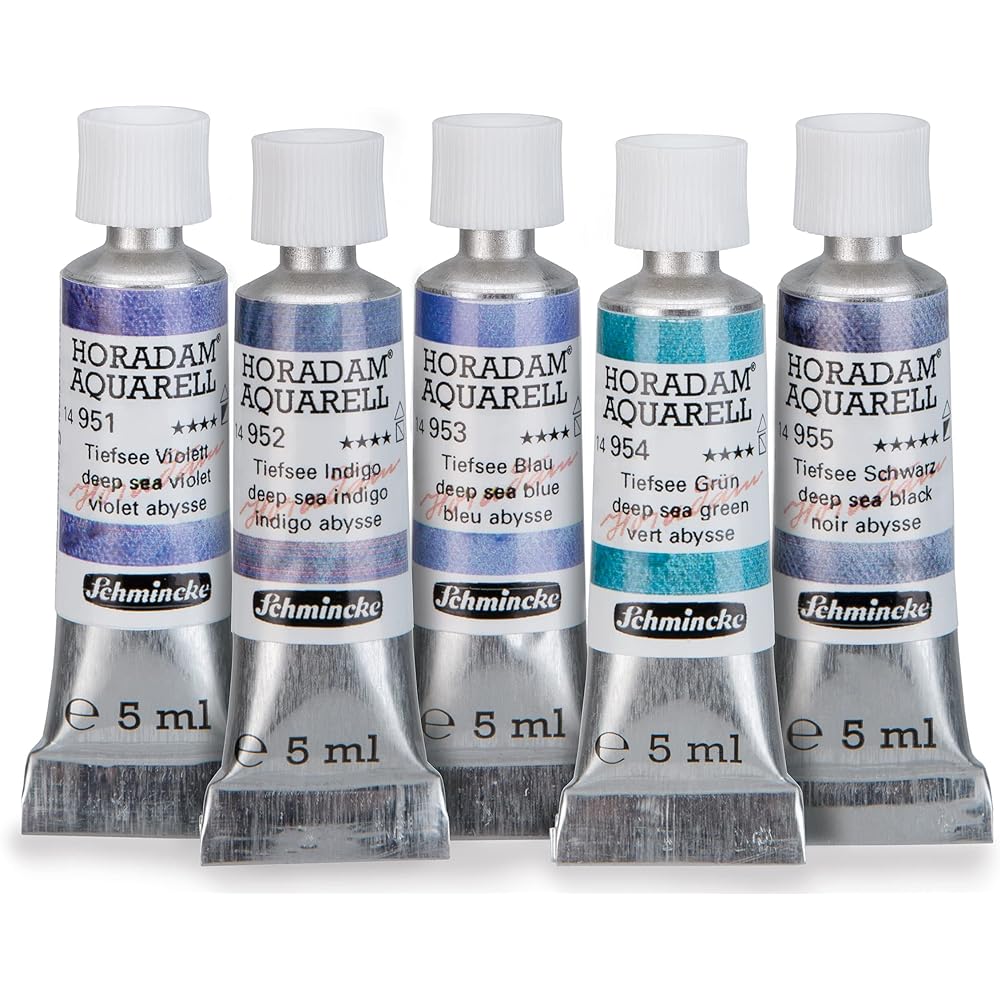 Schminke Horadam Super Granulation Color Deep Sea Set 74843097 0.17 Fl oz (Pack of 5)