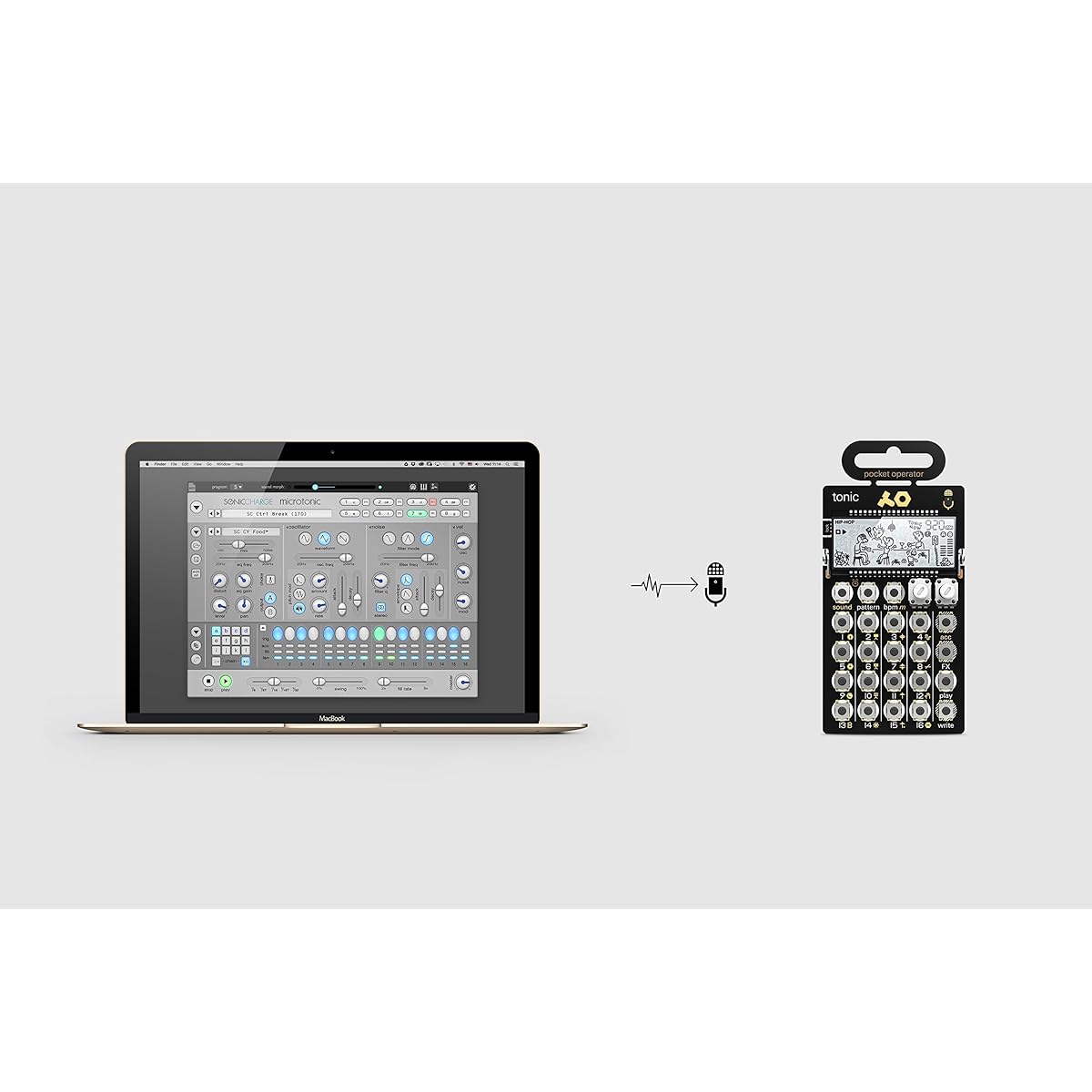 Teenage Engineering Pocket Operator Drum Machine PO-32 tonic [Regular Imported Product]
