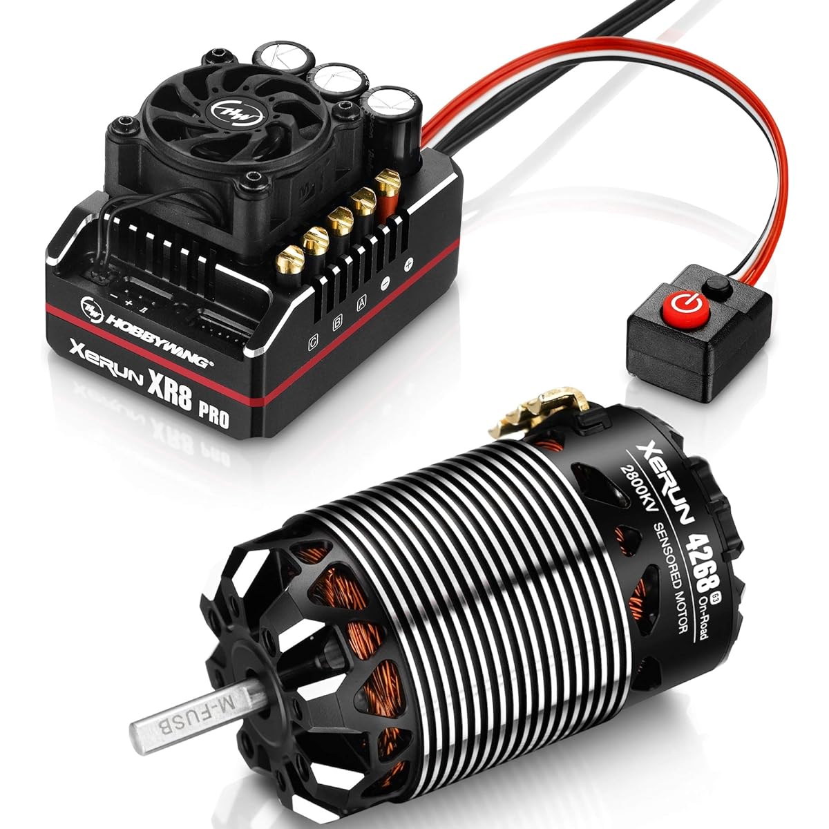 XERUN XR8 PRO ESC Mar (2S-4S) (XR8 PRO Combo B (Xerun 4268 SD G3 2800kV))