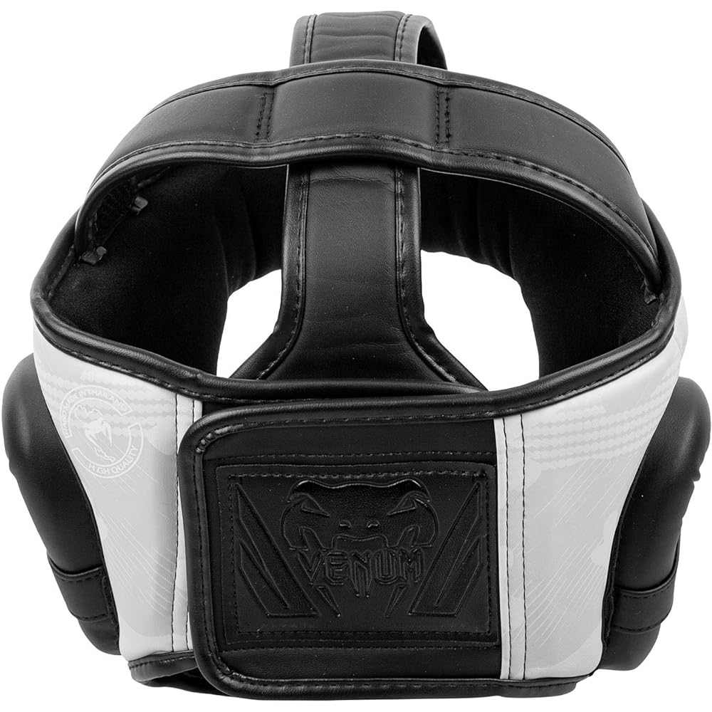 VENUM head guard Elite Headgear (white x camo)