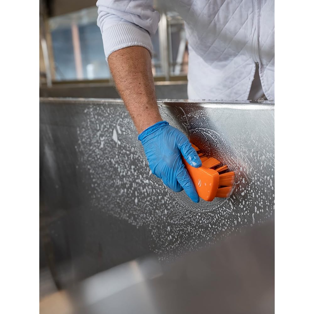 [Reducing the risk of foreign matter contamination] Kyowa Clean Vikan UST Hand Brush 3891 Green Hard Cleaning Brush Hair does not come off easily Heat resistant Chemical resistant HACCP compliant Food Sanitation Act compliant Positive list compliant prod