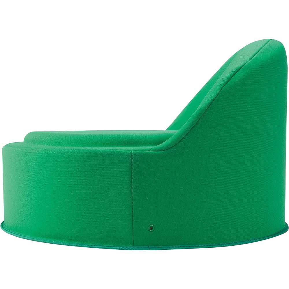 EXGEL Floor Punifit Lime Cushion Floor Doesn't Hurt Your Butt Made in Japan Cute Round Mini Seat Chair for Lower Back Pain Prevention and Knee Pain Prevention