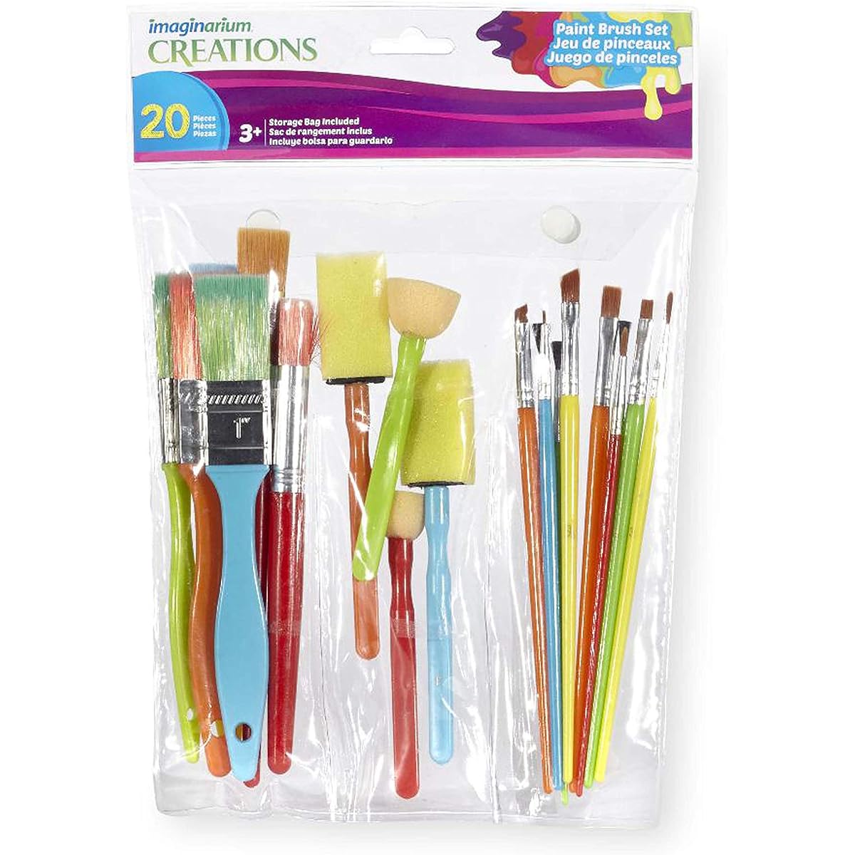 Imaginarium 20-count Paint Brush Set