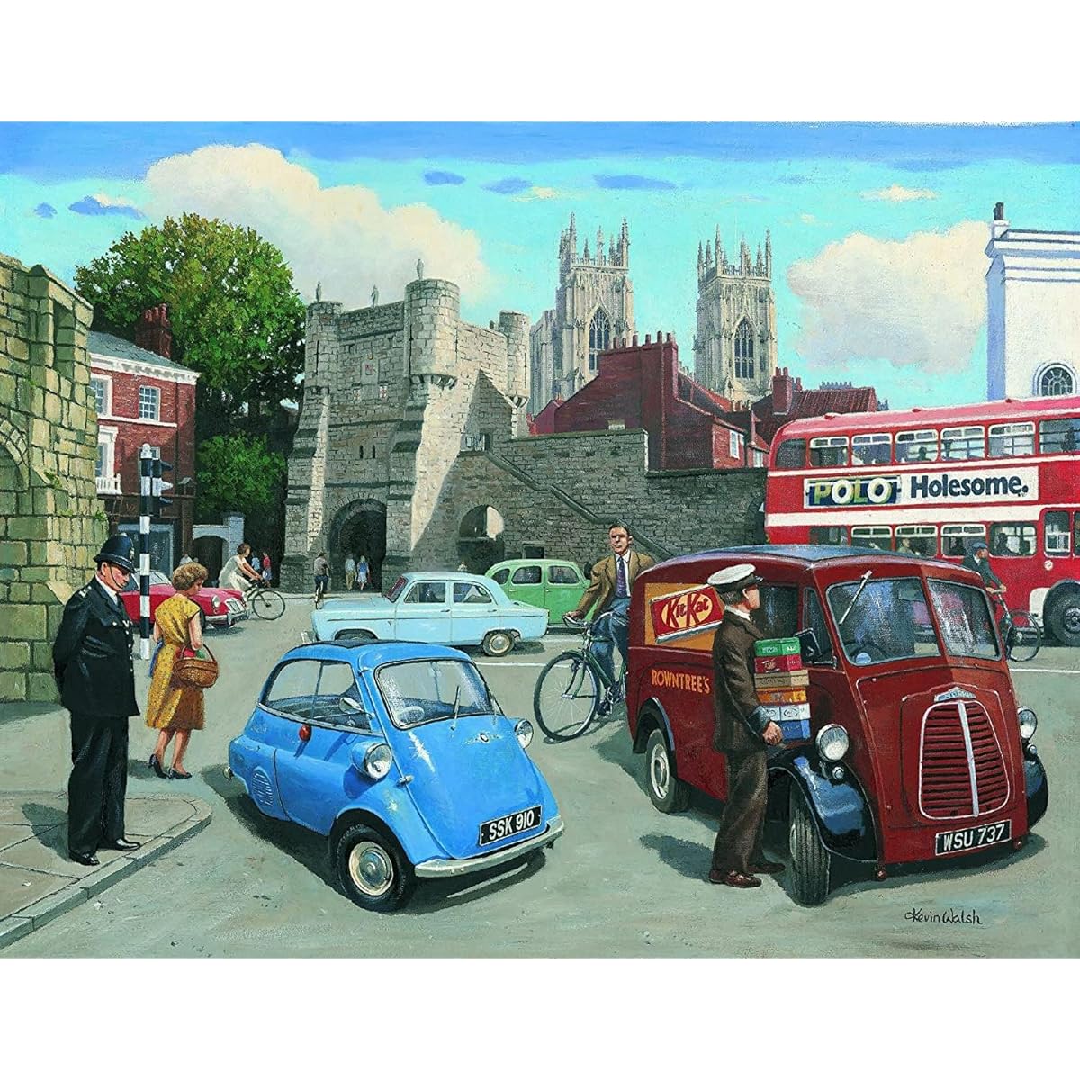 Ravensburger Happy Days York 1000 Piece Jigsaw Puzzle for Adults and Children Ages 12 and Up