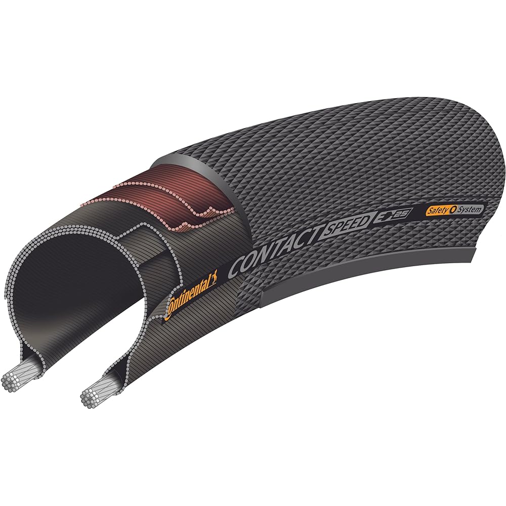 Continental CONTACT SPEED Black 26 X 1.3 (32-559) Clincher Tire 1 Piece