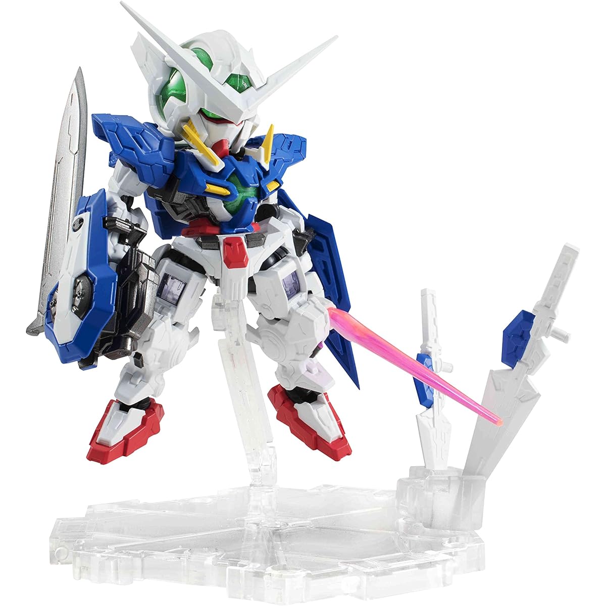 NXEDGE STYLE Mobile Suit Gundam 00 [MS UNIT] Gundam Exia Approx. 95mm ABS & PVC painted movable figure