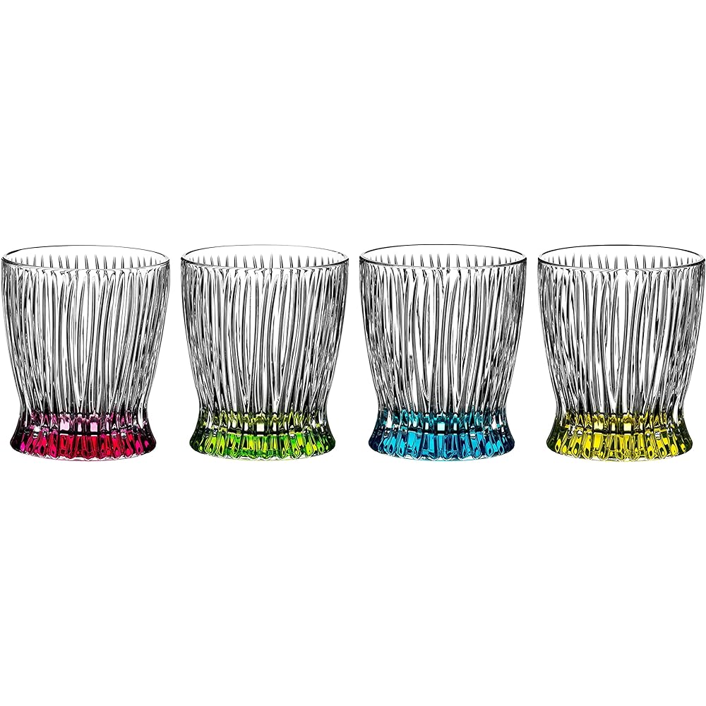 [Genuine Product] RIEDEL Glass Set of 4 Tumbler Collection Fire & Ice 295ml 5515/44S1