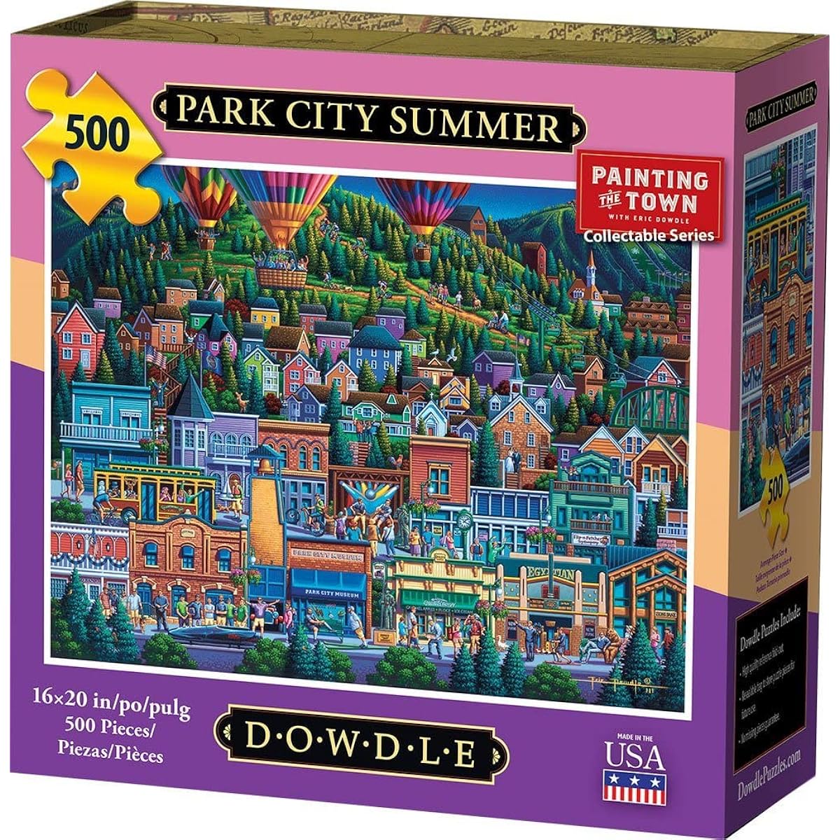 Dowdle Jigsaw Puzzle - Park City Summer - 500 Piece