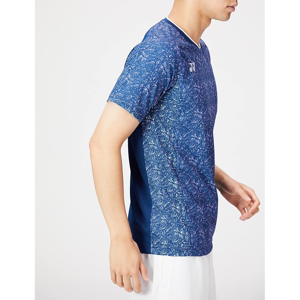 [YONEX] Men's Short Sleeve Shirt Game Shirt (Fit Style)