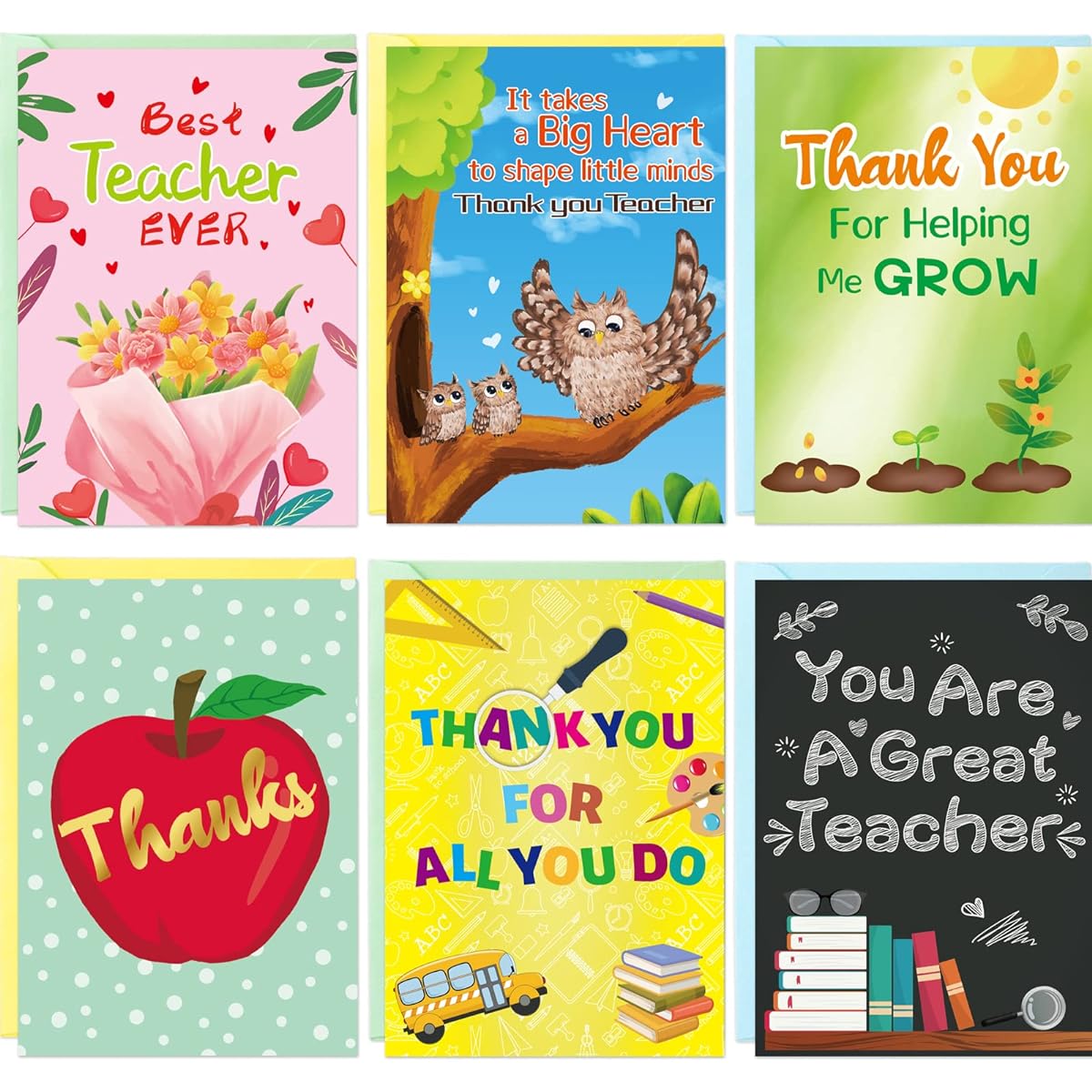 Teacher Thank You Card