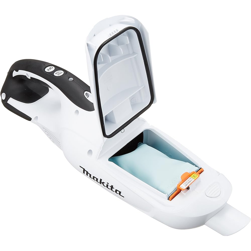 Makita Rechargeable Cleaner 18V (Body Only/Battery and Charger Sold Separately) CL182FDZW White, Black