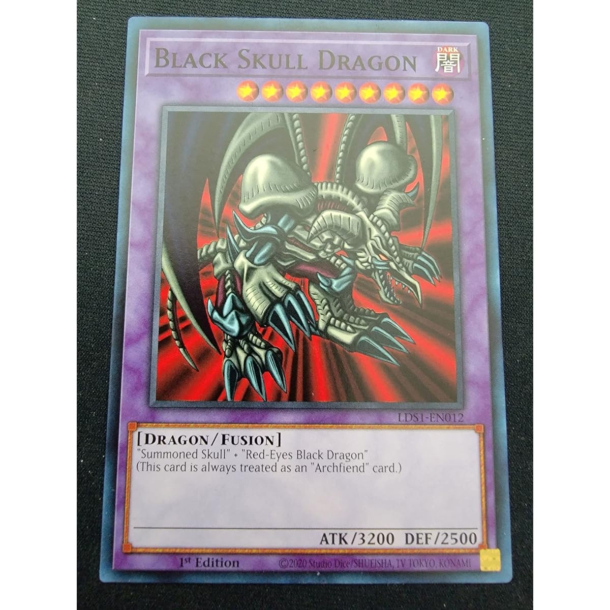 Black Skull Dragon - LDS1-EN012 - Legendary Duelists: Season 1 - Common - 1st Edition