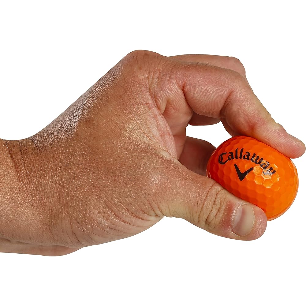 Callaway Practice Ball Callaway HX Practice Ball 18 Pack 070021500053 Orange