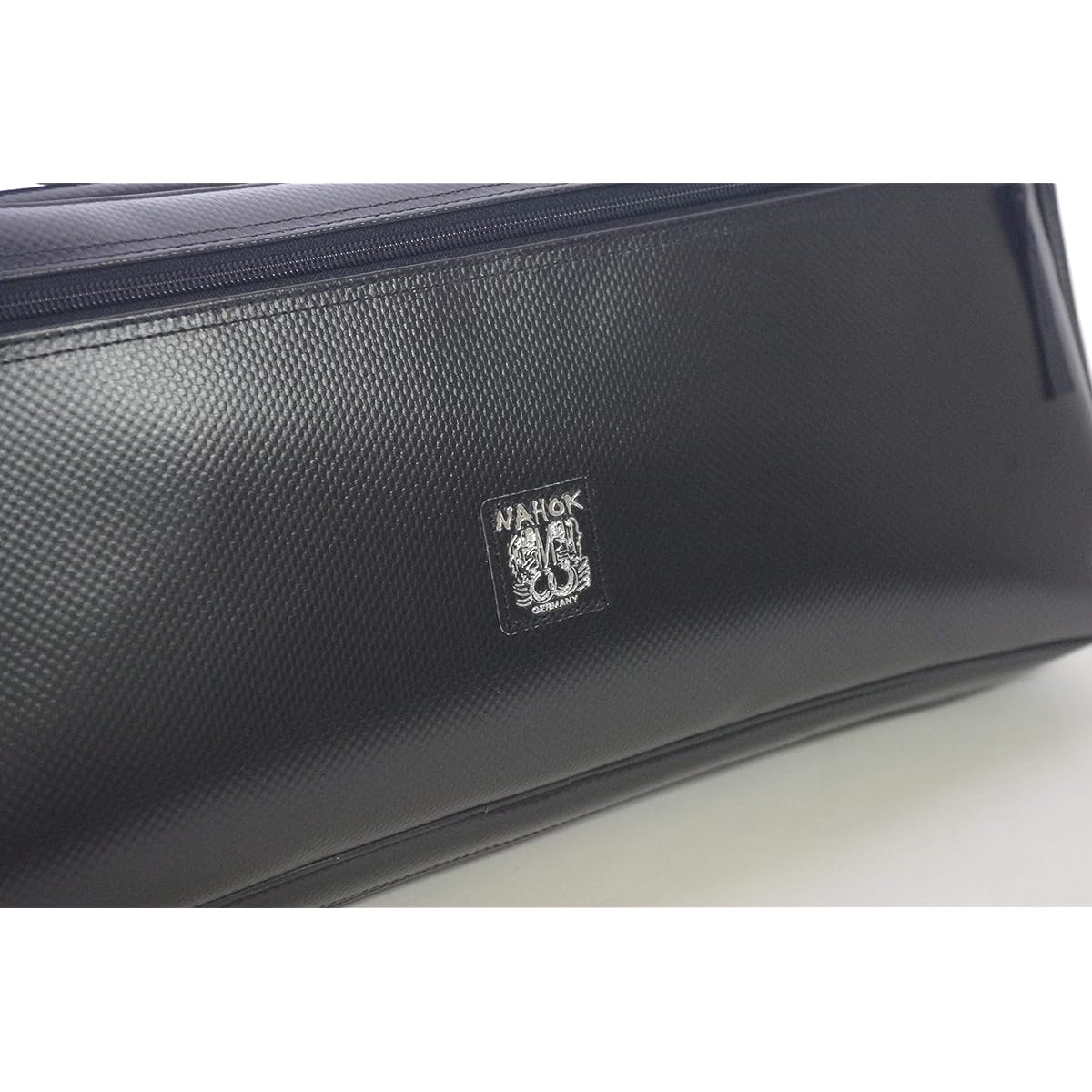 NAHOK handmade shinobue case "Ran 50" (for about 12 whistles) matte black [German waterproof fabric x special temperature adjustment function & shock absorption material] Fabric from Germany, Made in Japan.
