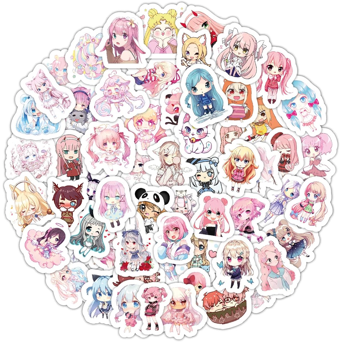 cute anime stickers