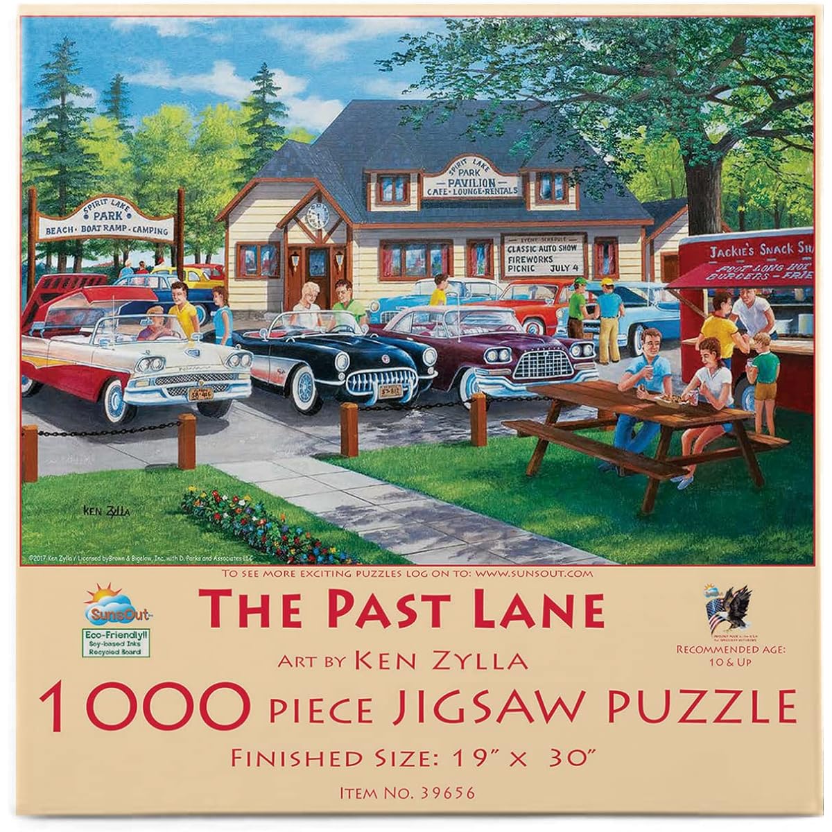 The Past Lane Jigsaw Puzzle