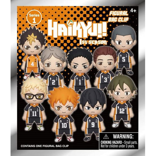 Haikyu!! 3D Form Figure Bag Clip Blind Bag Series 1 Karasuno High-Claws