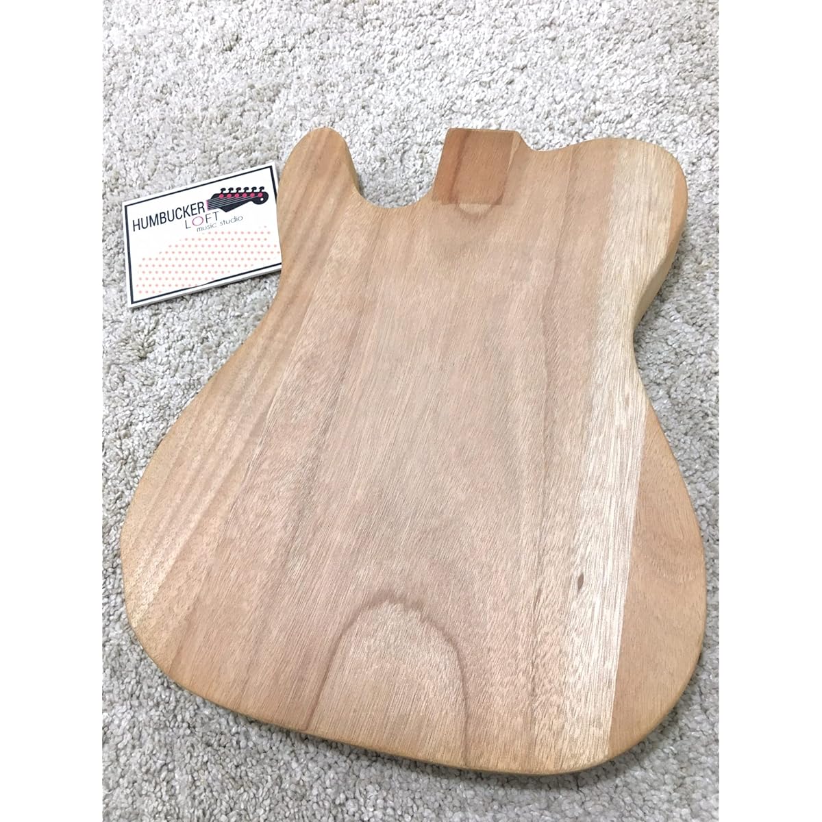 Tele Body Mahogany Unfinished
