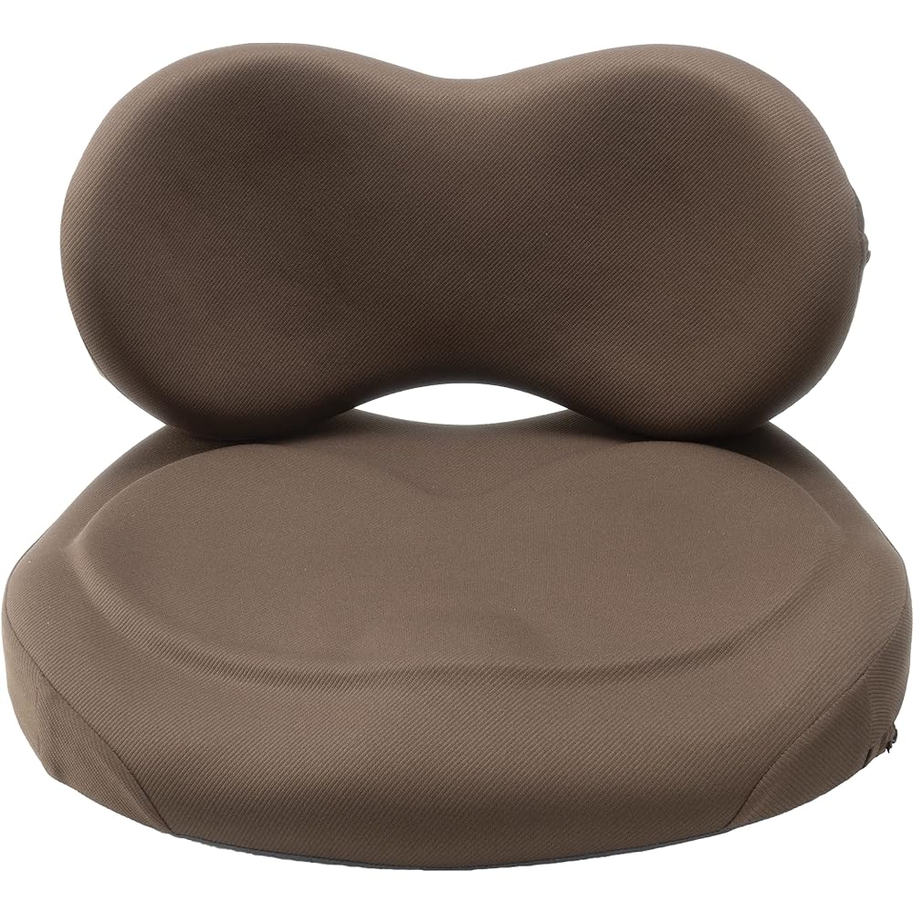 EXGEL Hug Comfy Brown HUG03 Cushion Made in Japan Pelvic Support Posture Urethane Chair Supplies Pelvic Support Cushion for Chairs