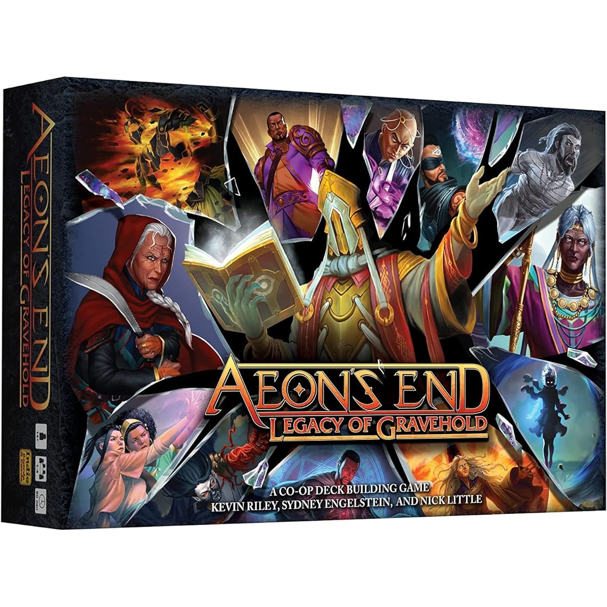 Aeon's End Legacy of Gravehold - Engaging Legacy Card Game For Ages 14+ Teens and Adults - For 1-4 Players - 60 Minutes Play Time Indie Board and Cards