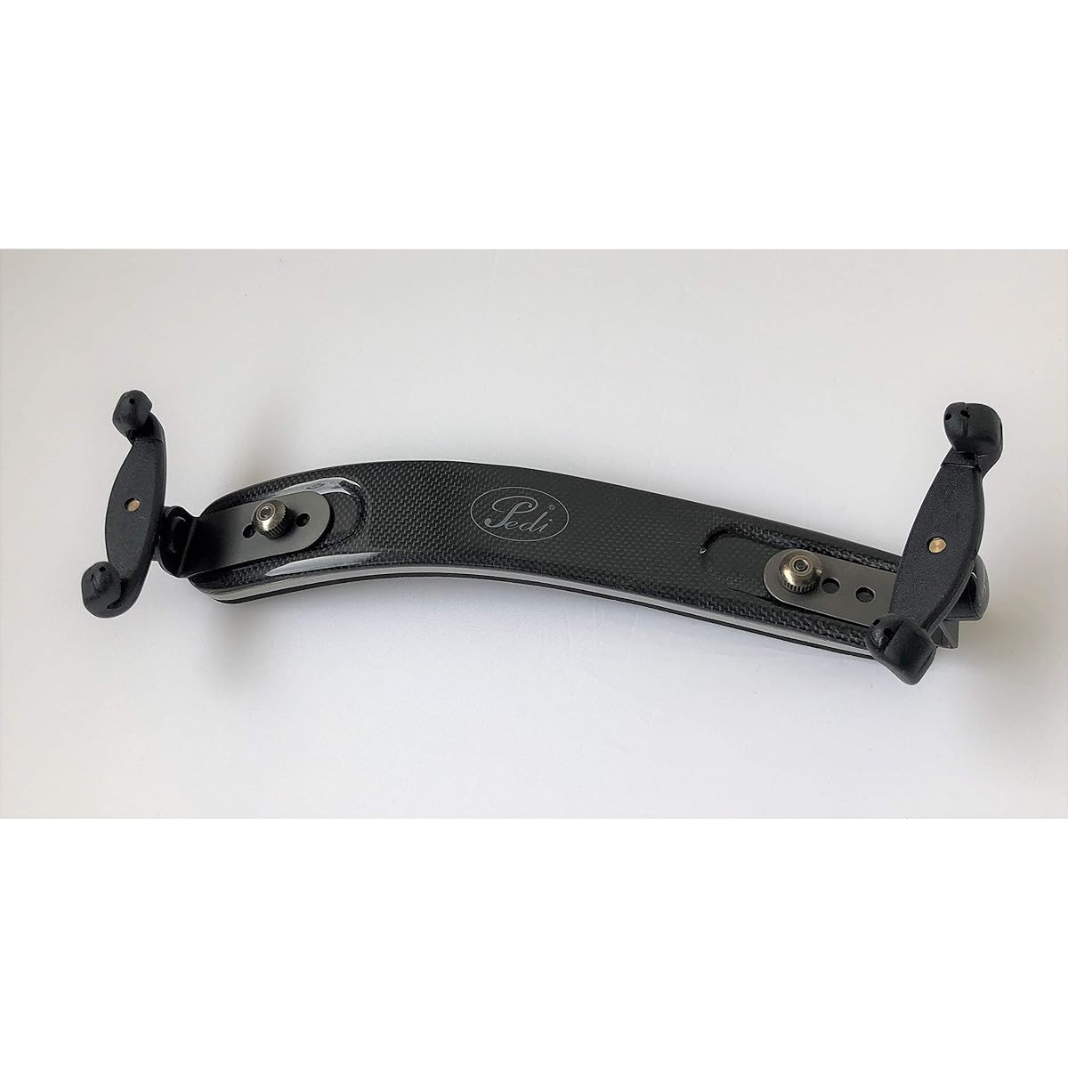 Pedi Violin Shoulder Rest Elegante, Lightweight, Carbon and Titanium, Black