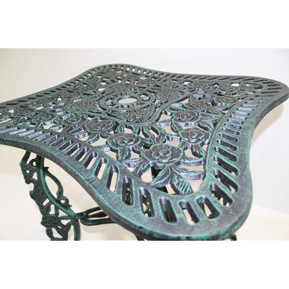 rose garden square table
