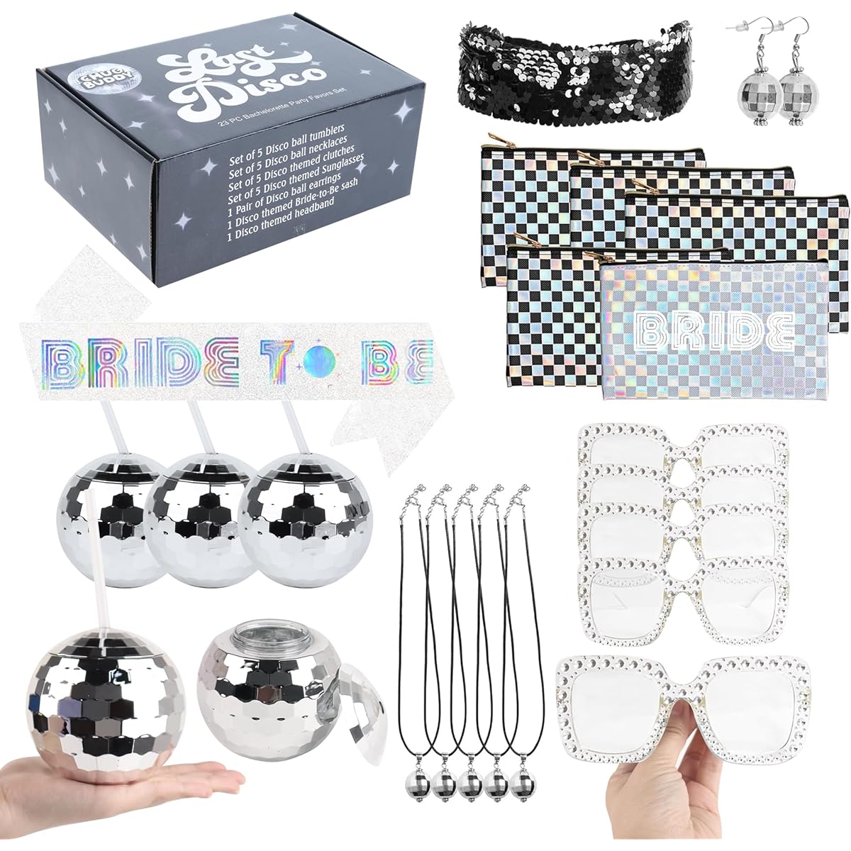 Last Disco Bachelorette Party Favor Set