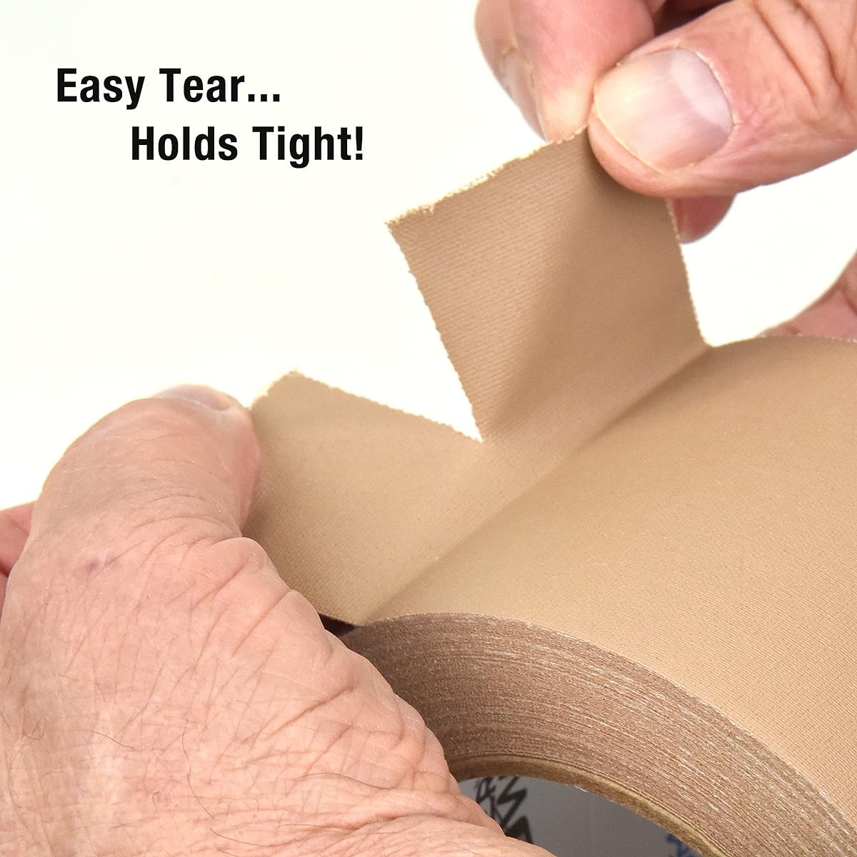Gaffer Power Premium Professional Duct Tape Made in the USA, Heavy Duty, Non-Reflective, Multi-Purpose Duct Tape, Better Than Duct Tape (3 Inch x 30 Yards, Tan)