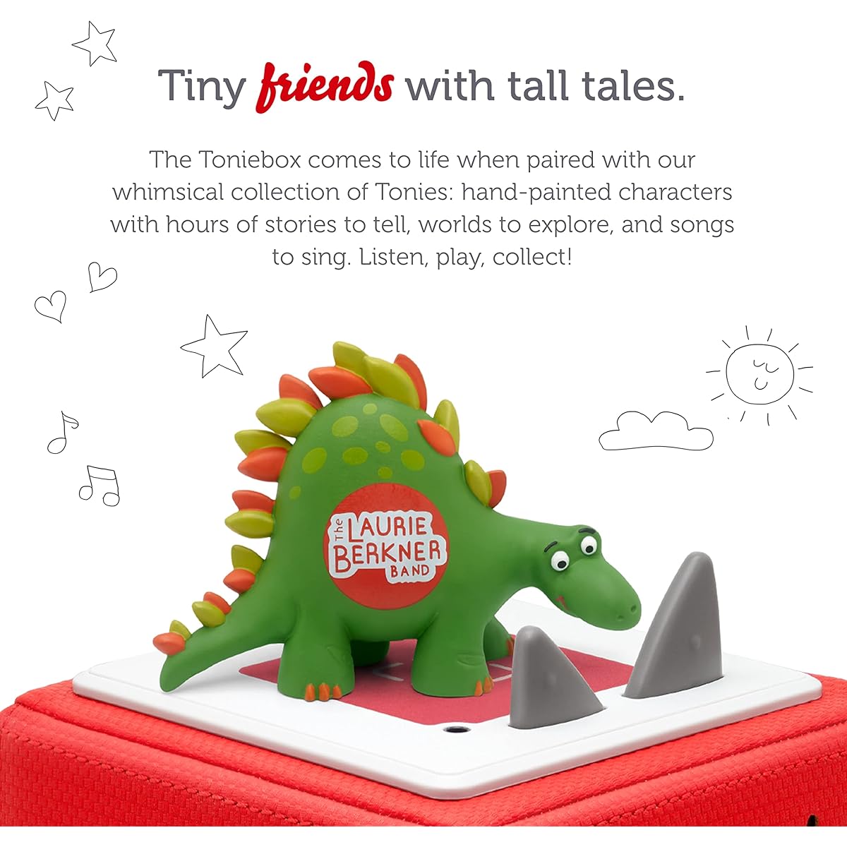 Tony's Laurie Berkner Audio Play Characters