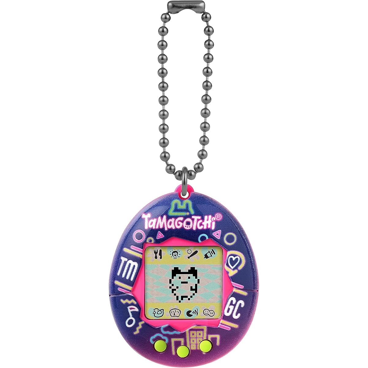 Original Tamagotchi Neon Light Electronic Game