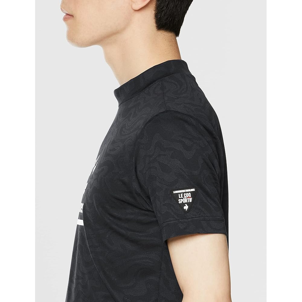 [Le Coq Sportif] Short Sleeve Shirt Sweat Absorbent Quick Drying Stretch UPF15 Golf QGMVJA05 Men's