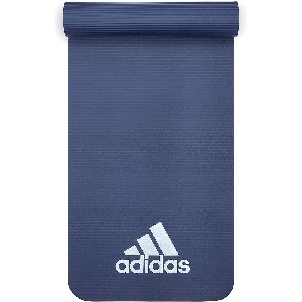 adidas Fitness Mat/Exercise Mat/Yoga Mat Soft to the touch synthetic rubber material