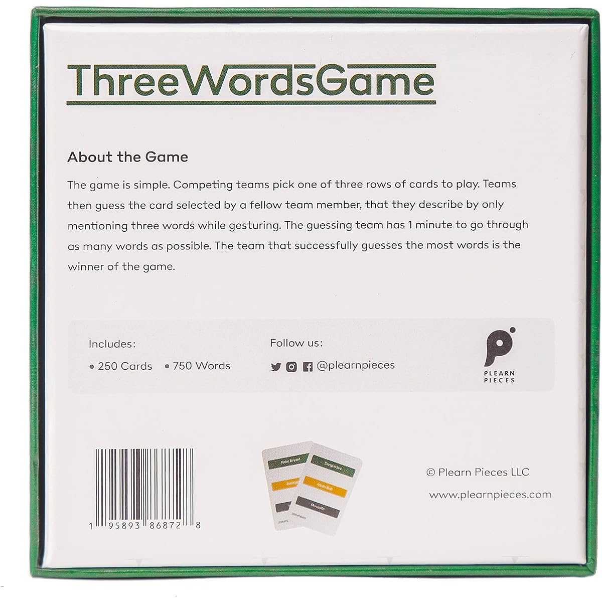 Three Words Game