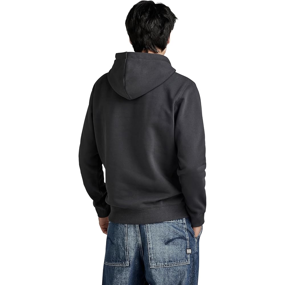 [G-Star Low] Hoodie Sweatshirt Men's Regular Fit DOTTED HOODED SWEATER