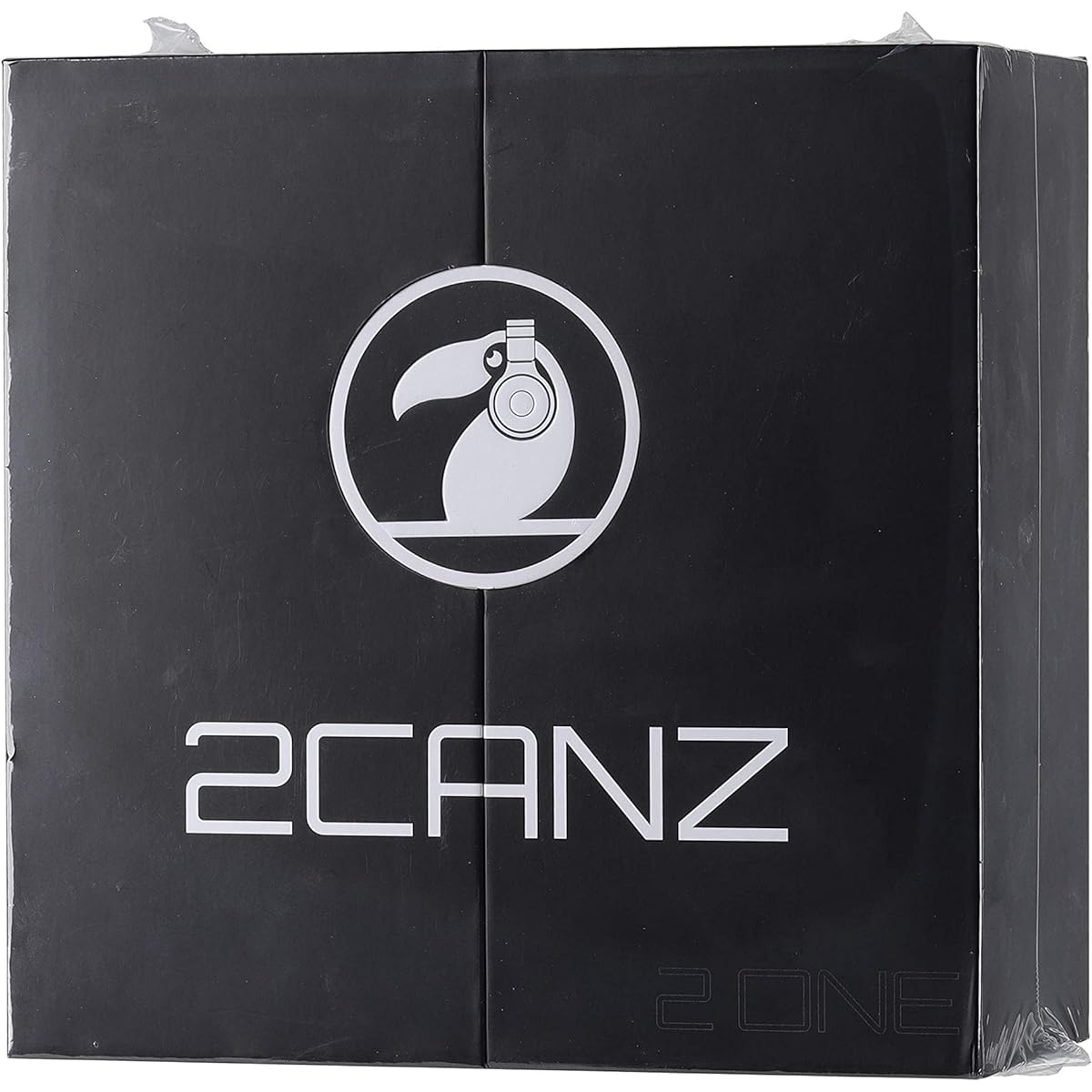 2CANZ Over-Ear Professional Wired DJ Headphones - 50mm Neodymium Drivers Closed-Back Plush Combo Soft Ear Cushions 8-Way Adjustable Ear Pads Foldable Joint Listening