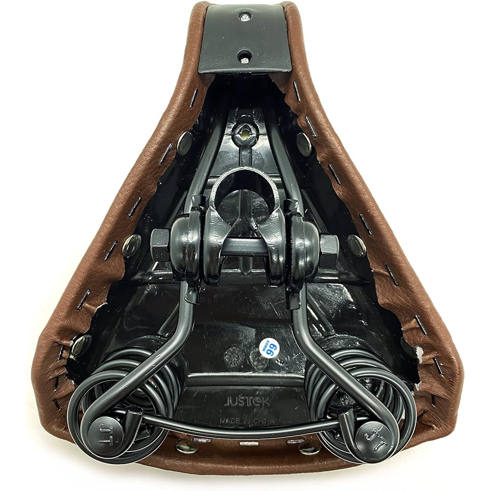 Sagisaka Terry Saddle Retro Style Brown 10815