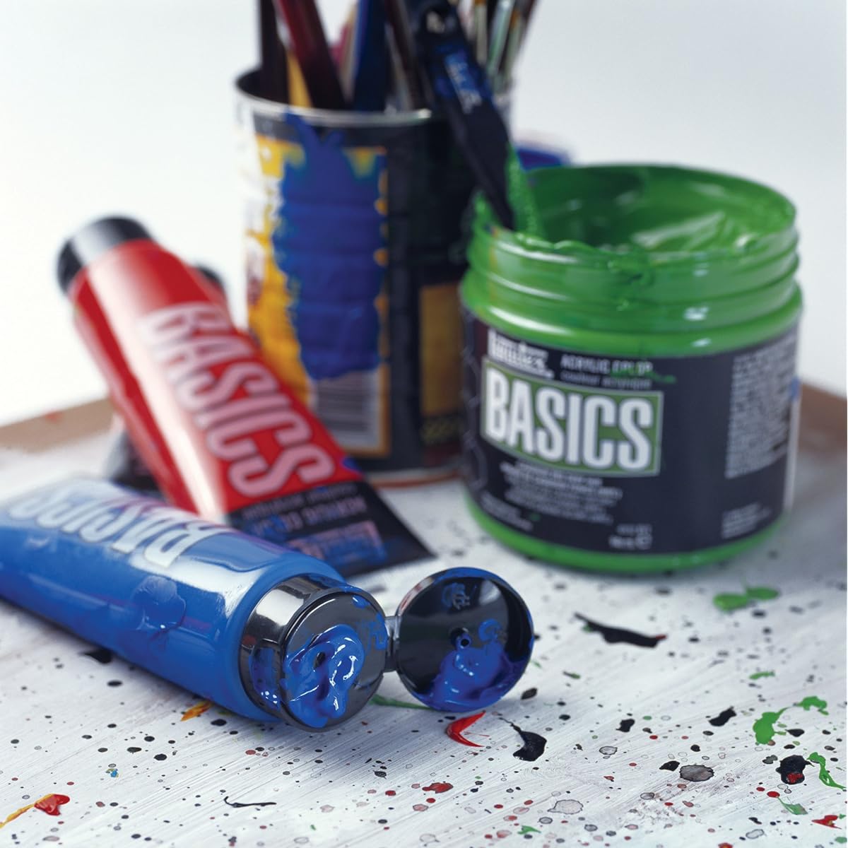 Liquitex BASICS Acrylic Paint Tube 36-Piece Set by Liquitex