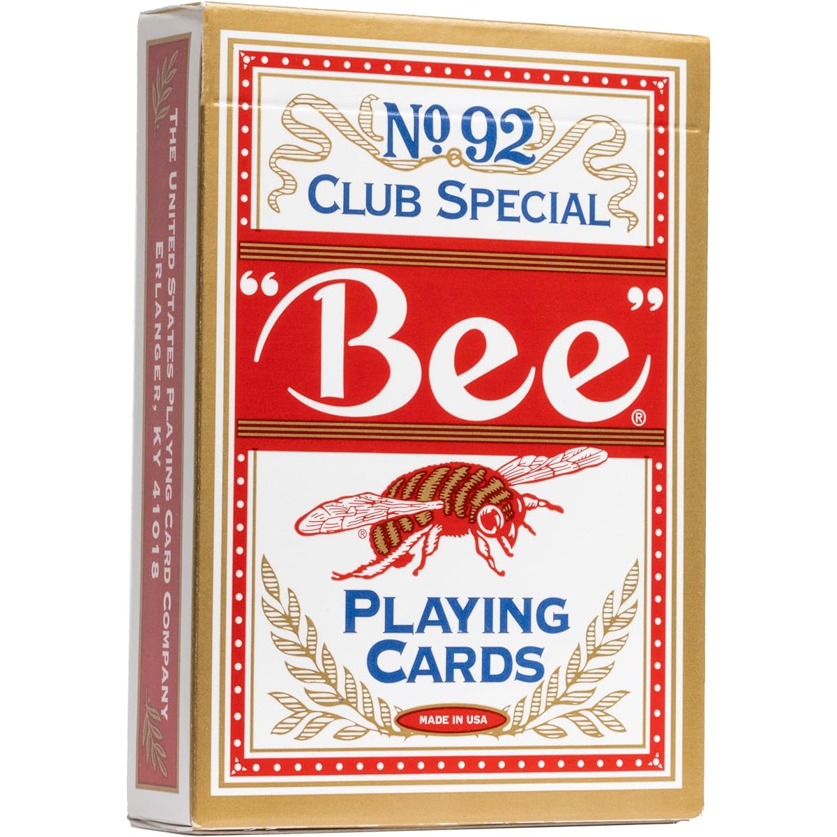 Bee Gold Standard Premium Poker Playing Cards 12 Pack Standard Index Casino Quality Card Deck